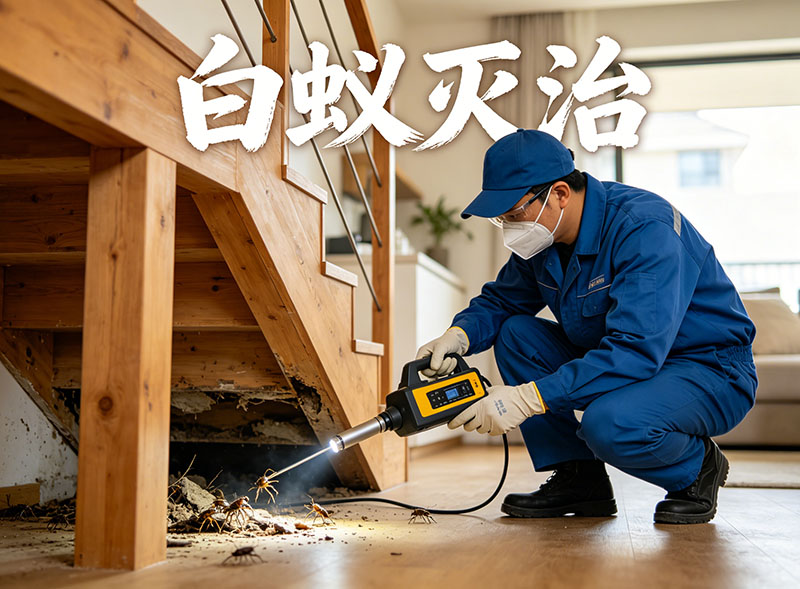 仪征市白蚁灭治服务｜专业消杀，筑牢建筑安全防线